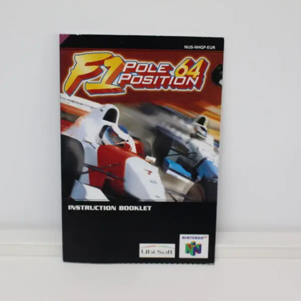 1671 - F1 Pole Position Anleitung - Nintendo 64