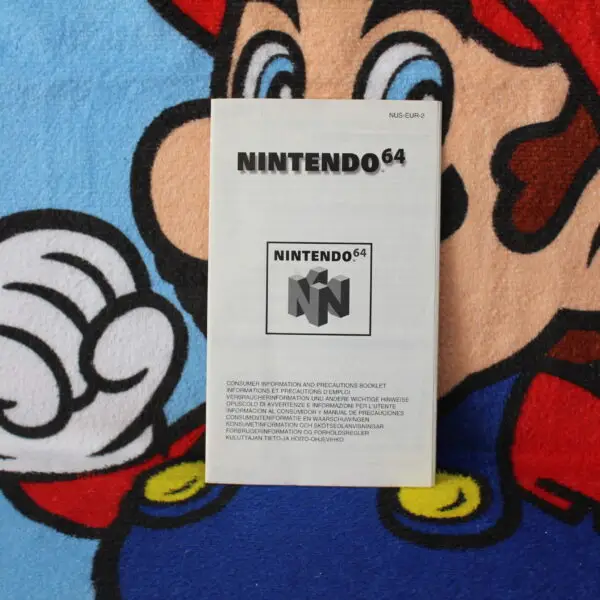 674 - Nintendo 64 NUS 2 Anleitung