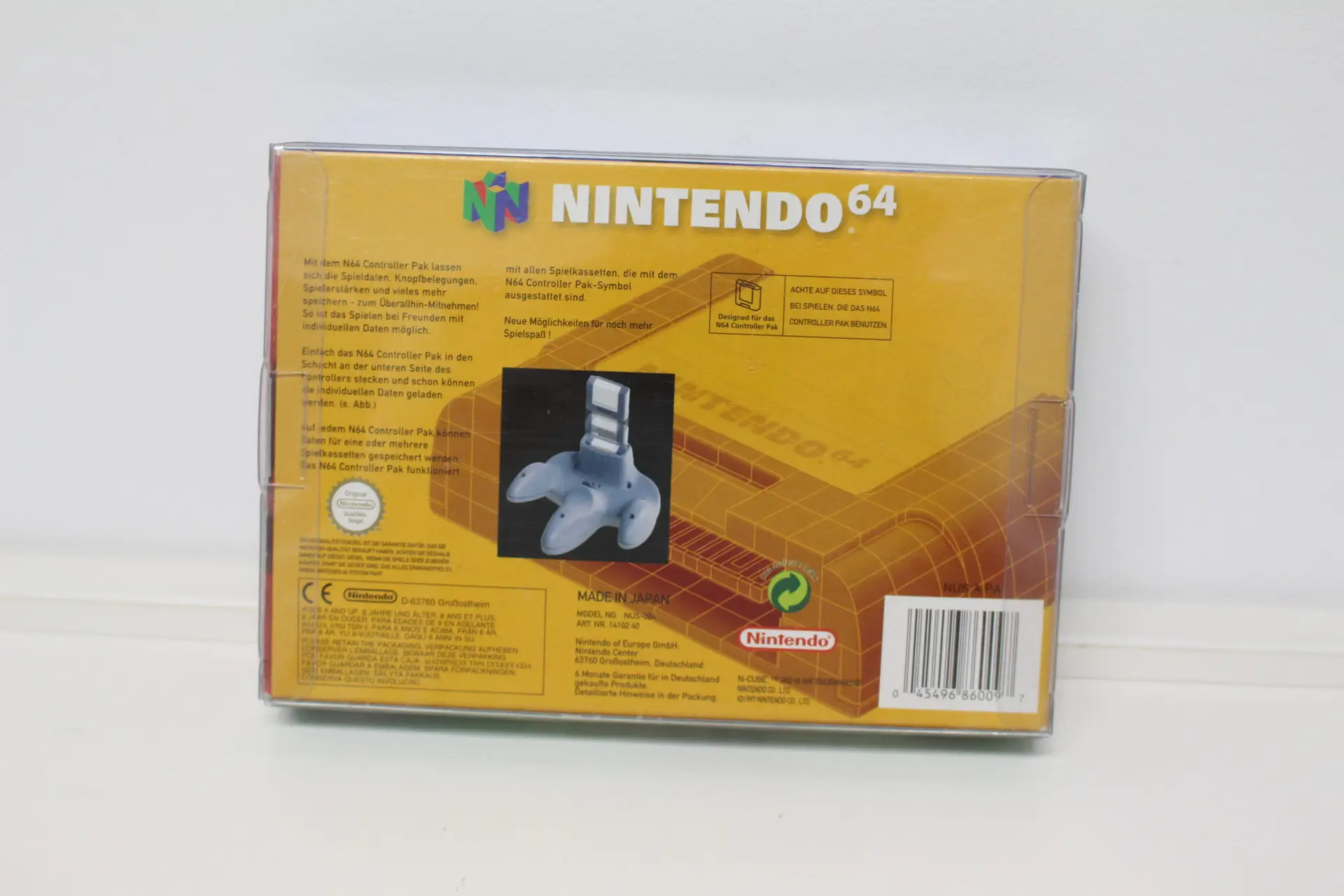 Nintendo 64 Memory Pak in OVP – Bild 2