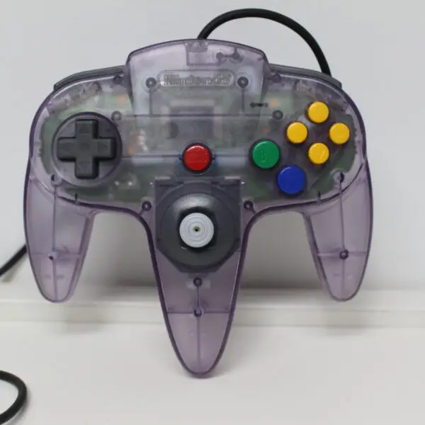 1169 Nintendo 64 Controller Purple