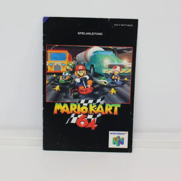1174 Nintendo 64 Mariokart Anleitung