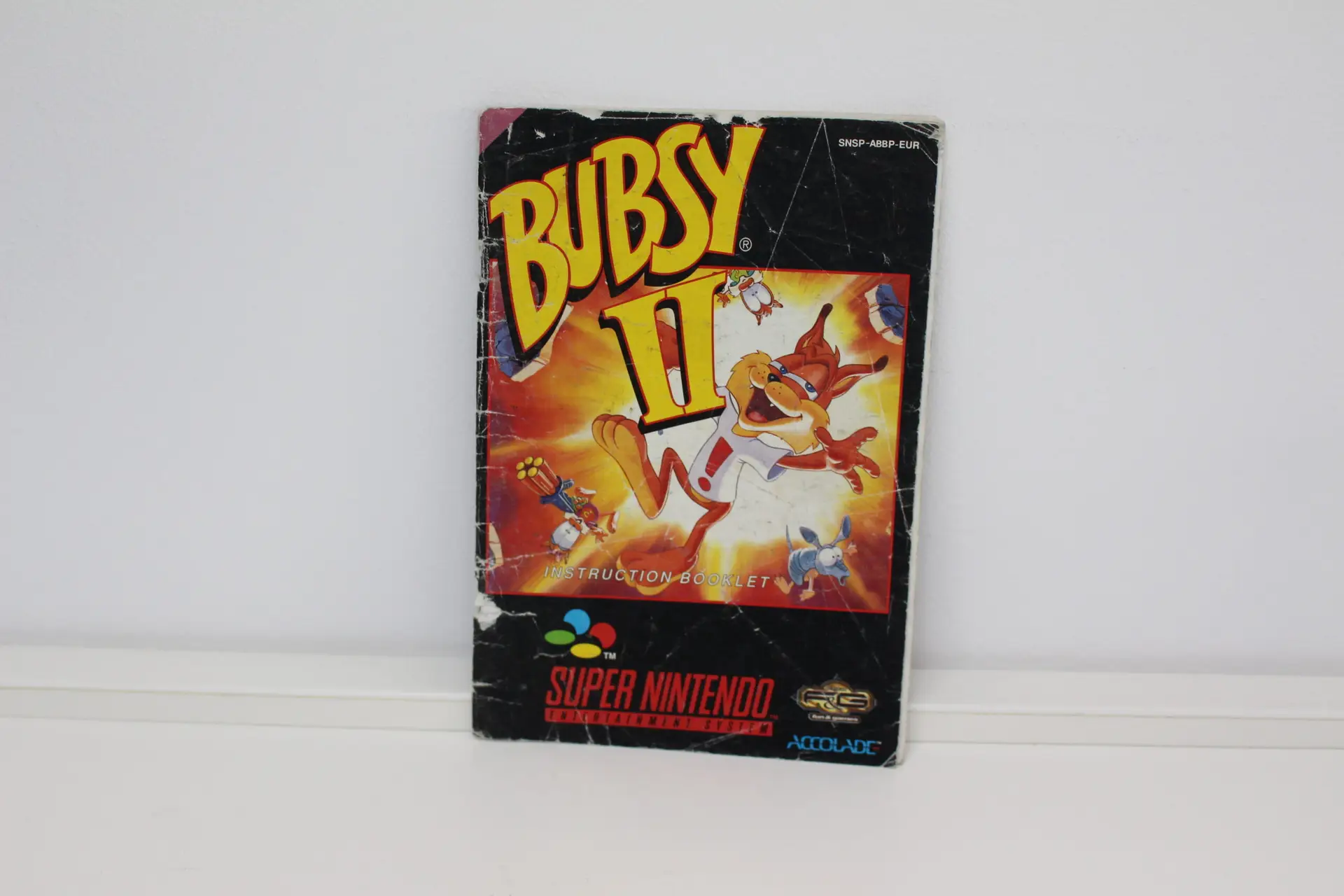 1179 Super Nintendo Bubsy 2 Anleitung