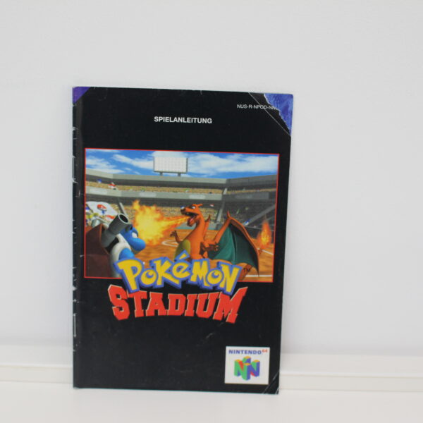 1257 Nintendo 64 Pokemon Stadium Anleitung