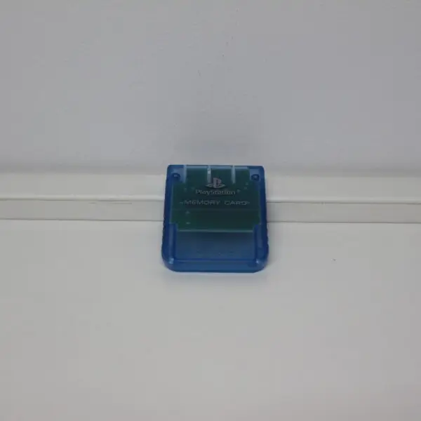 1495 Playstation 1 Memory Card Blau