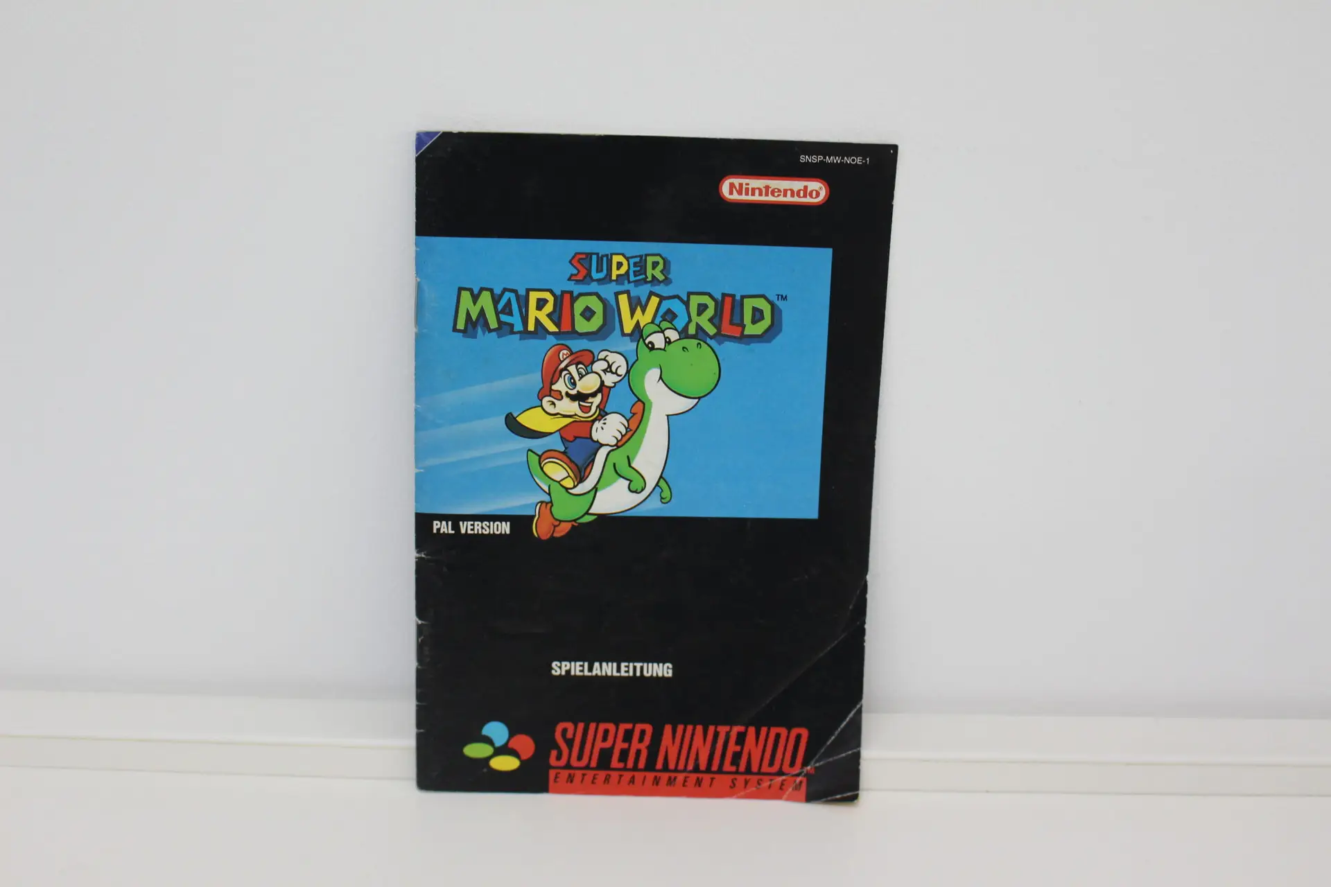 919 Super Nintendo Super Mario World Anleitung