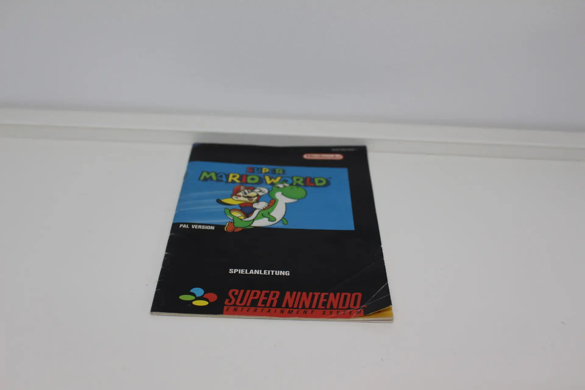 919 Super Nintendo Super Mario World Anleitung