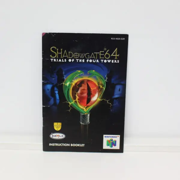 1864 Nintendo 64 Shadowgate Anleitung