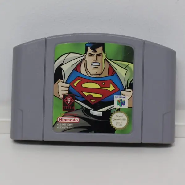 1868 Nintendo 64 Superman Anleitung