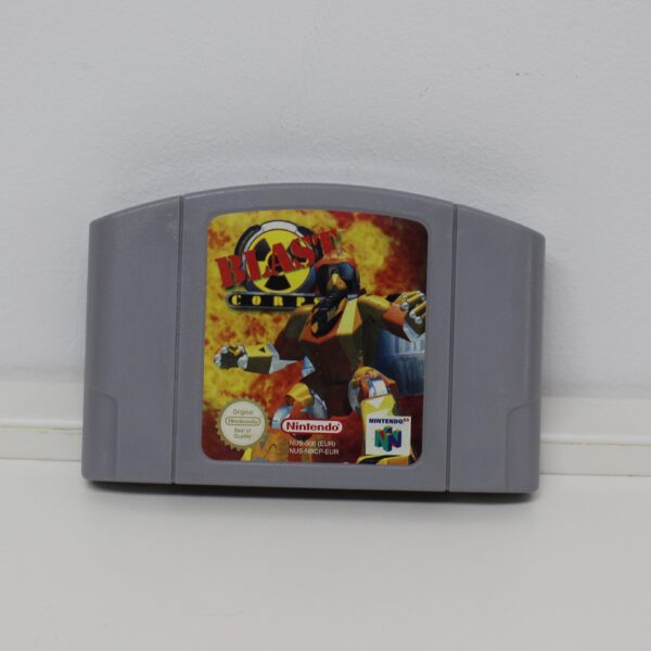1869 Nintendo 64 Blast Corps Anleitung