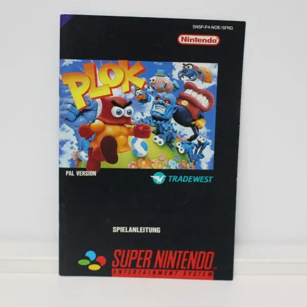 1873 Super Nintendo Plok Anleitung