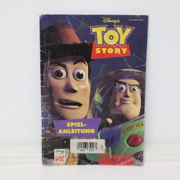 1874 Super Nintendo Toy Story Anleitung