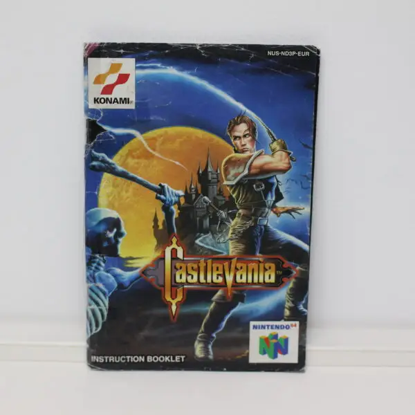1875 Nintendo 64 Castlevania Anleitung