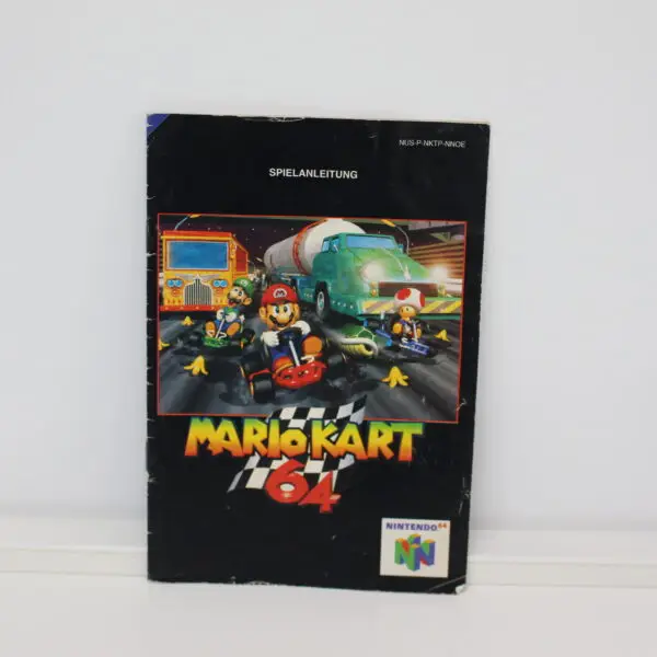 1877 Nintendo 64 Mario Kart Anleitung