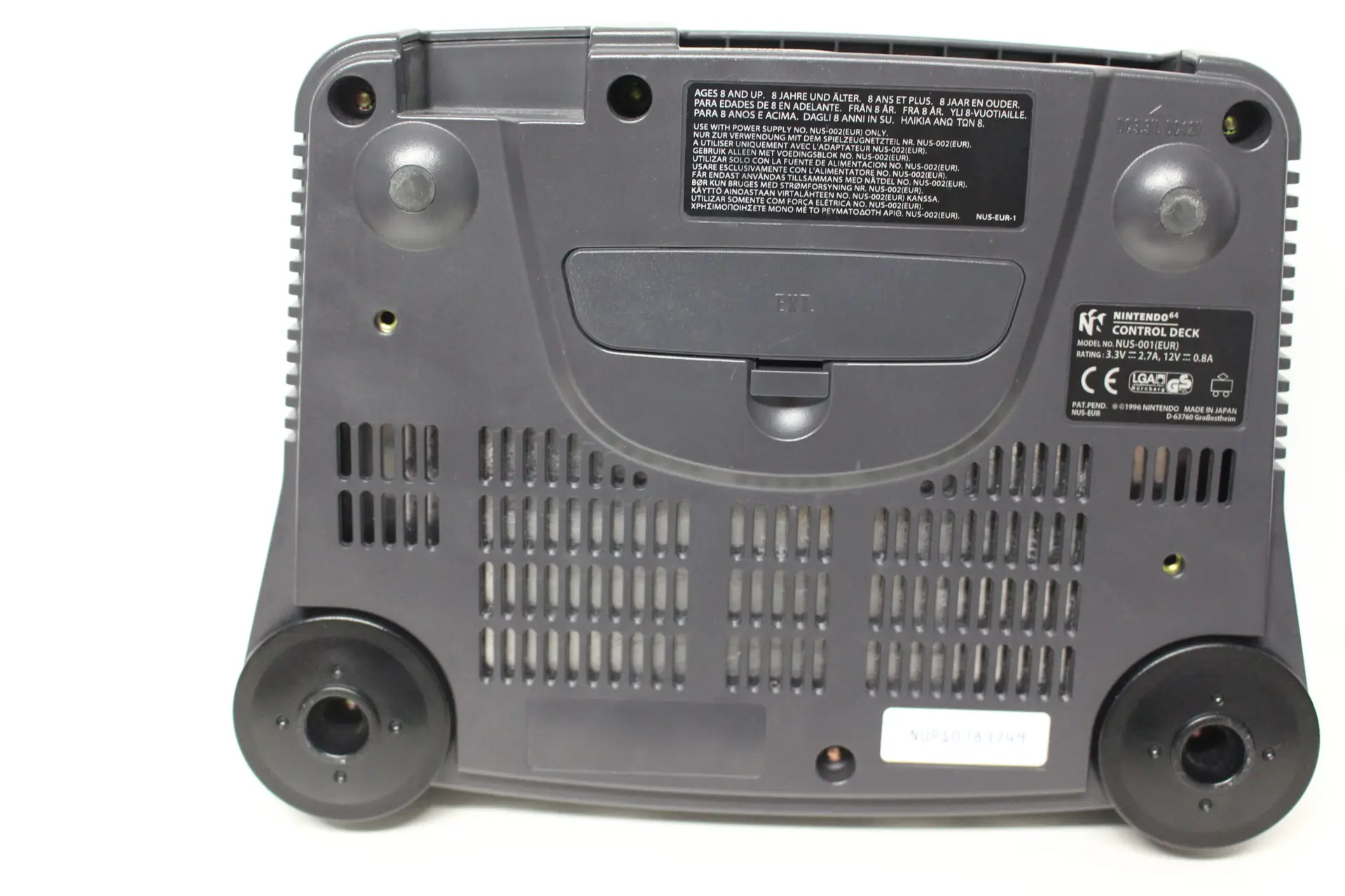 Nintendo 64 mit Controller in Grau und Expansion Pak – Bild 6