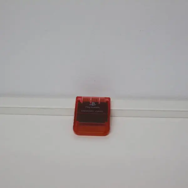 1893 Playstation 1 Memory Card Orange