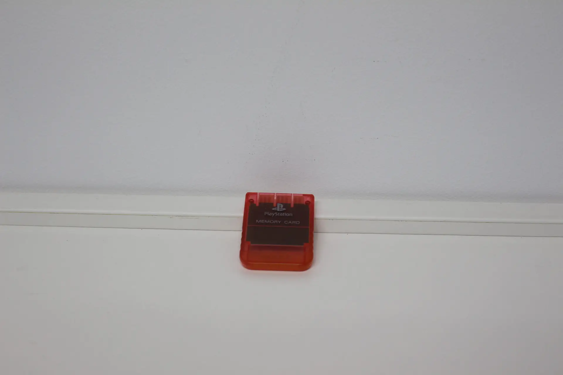 1893 Playstation 1 Memory Card Orange