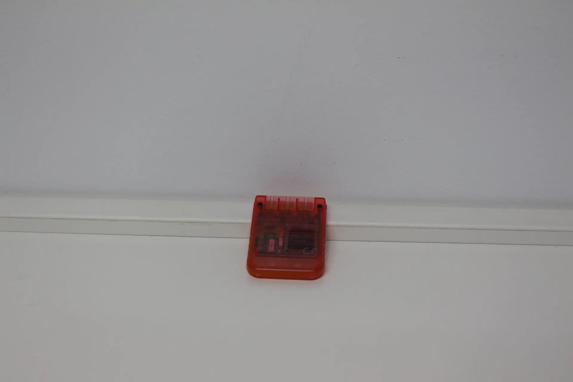 1893 Playstation 1 Memory Card Orange