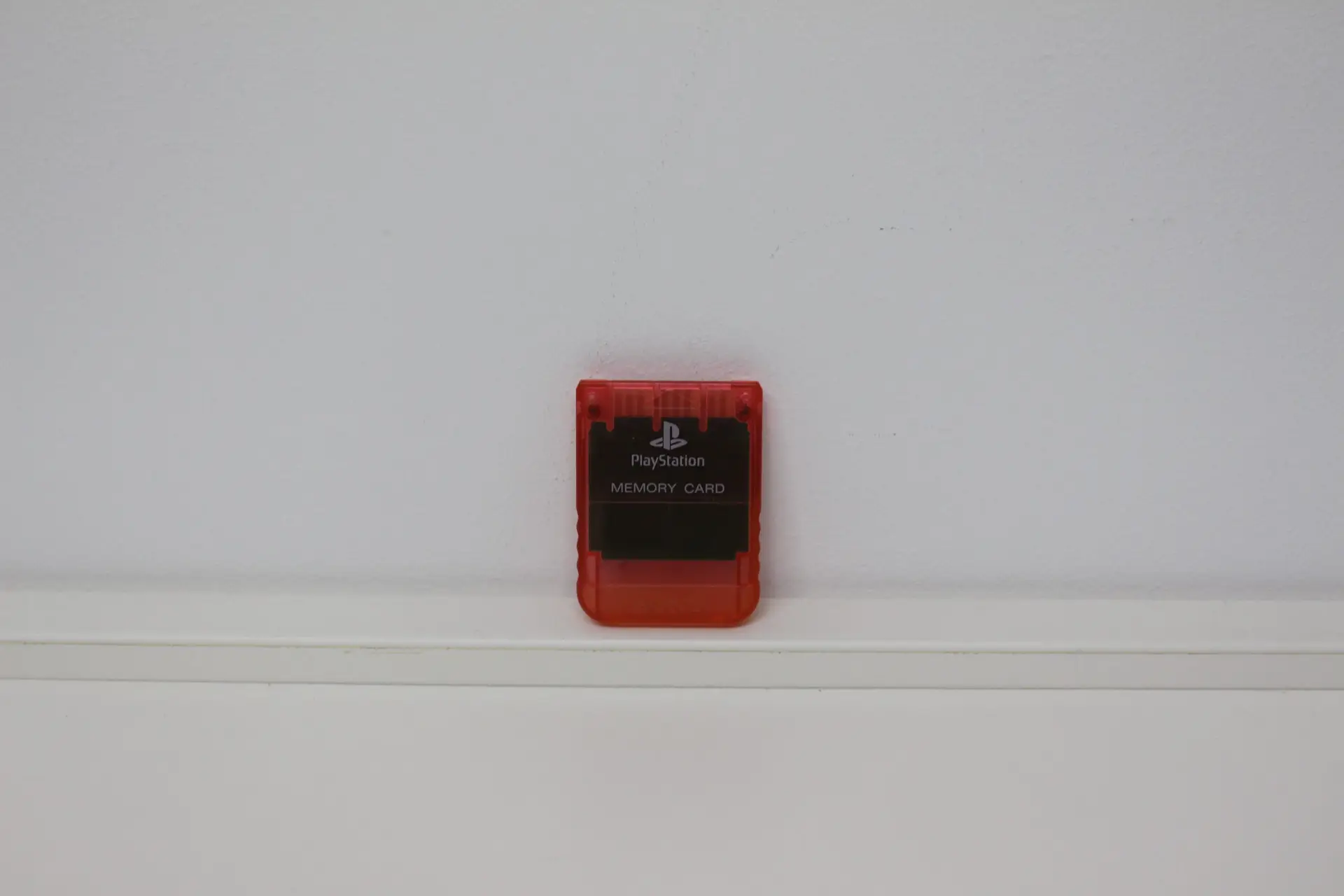 1893 Playstation 1 Memory Card Orange
