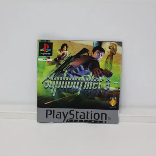 1917 Playstation 1 Syphon Filter 3 Anleitung