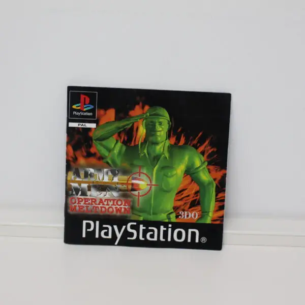 1918 Playstation 1 Army Man Anleitung