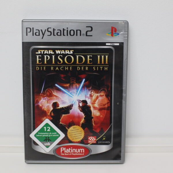 1932 Playstation 2 Spiel Star Wars Episode 3 plat