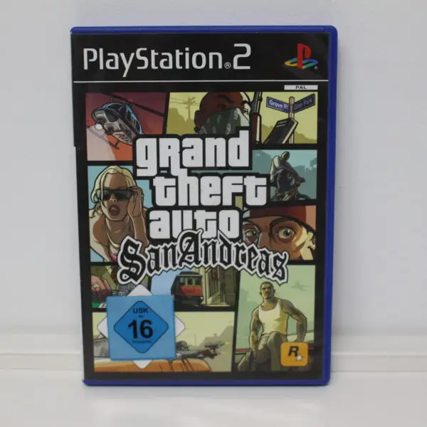 1934 Playstation 2 Spiel GTA San Andreas